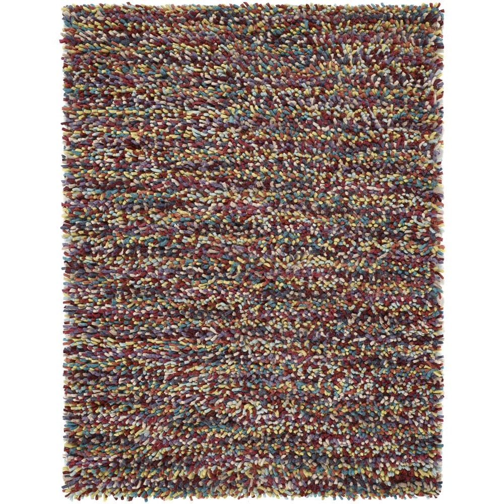 Rocks Shaggy Multi Rug - Rug Guru