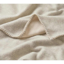 Load image into Gallery viewer, Luxury Wool Throw - Ash and Sandstone
