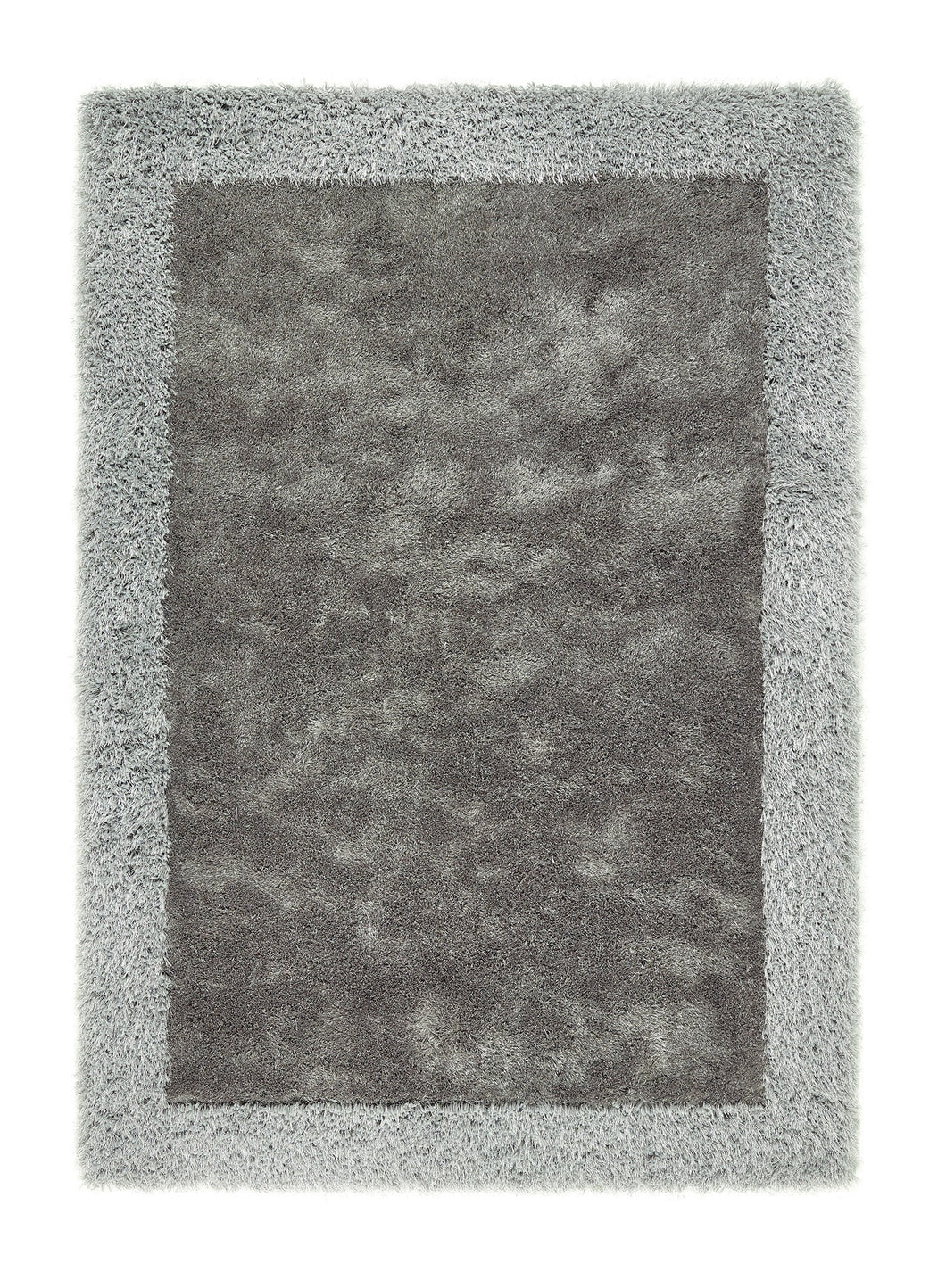 Shimmer Shaggy Border - Silver