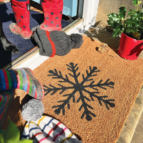 My Coir Mats - Christmas Snowflake