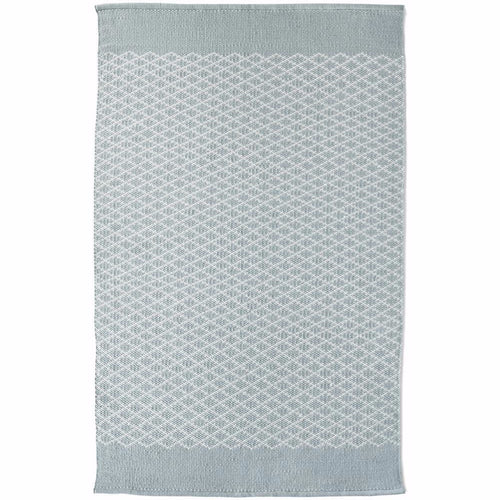 Trellis Washable Rug Sky Grey