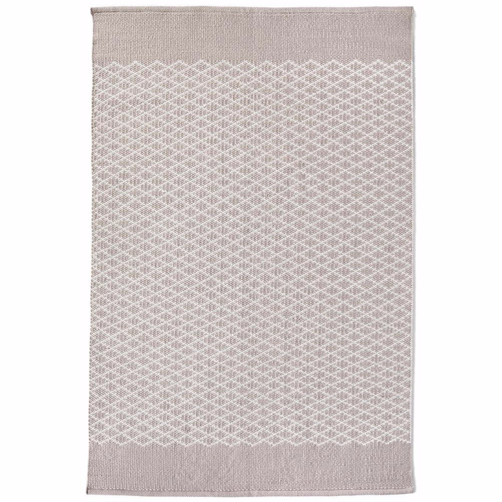 Trellis Washable Rug Natural