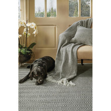 Load image into Gallery viewer, Hug Rug Woven Herringbone Throw Warm Grey
